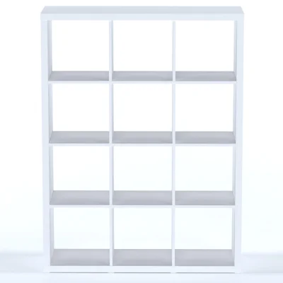 Стеллаж ФОРА 12 112х146х38см, белый_3