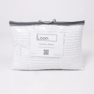 Плед LOON LNZ, 220*200см, белый-7_7