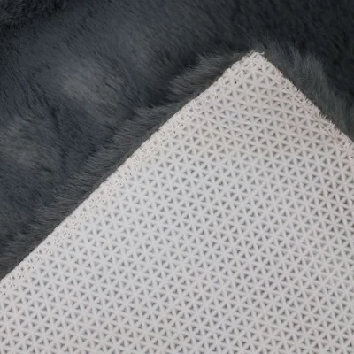 Ковер WARM FAUX FUR, темно-серый, 60*110см_2