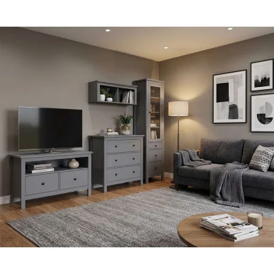 Гостиная Сага, серый. Комплект №3_2