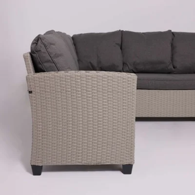 Комплект садовой мебели ROSEWOOD (диван 2шт, стол 1шт), серый_26