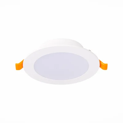 Св-к встр. Белый LED 1*8W 4000K 640Lm Ra80 110° IP20 D120xH30 220-240V Встраиваемые светильники_6