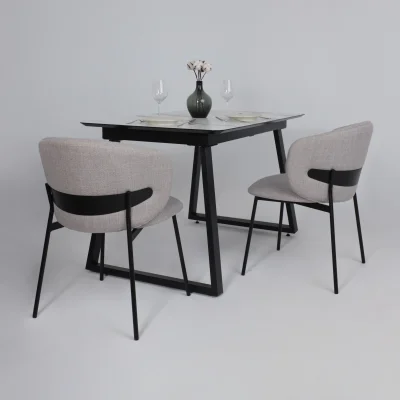 Стул AV 496, серая рогожка Wellton 912/черный_4