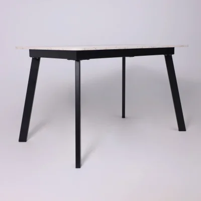 Стол AV 1209/1, ЛМДФ, раздвижной 1200(1600)*800 Азул Оникс/черный_8