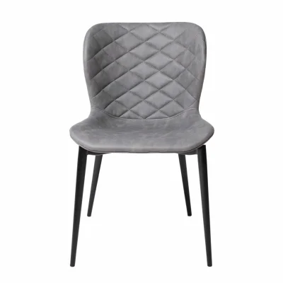 Стул AV 470, темно-серая замша Kiprus 10/черный_2