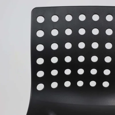 Кресло, рабочее поворотное ORA, пластик, черный_12