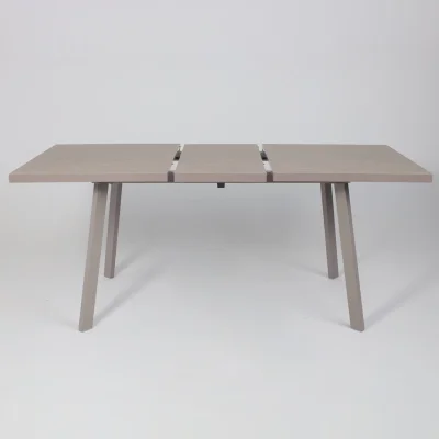 Стол BORG-140, раздвижной 140(180)х85, Бежевый камень-HPL/Капучино_18