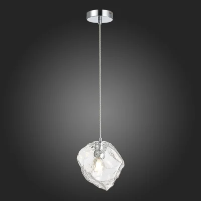 Светильник подвесной ST-Luce Хром/Прозрачный E14 1*40W PORTICI_2