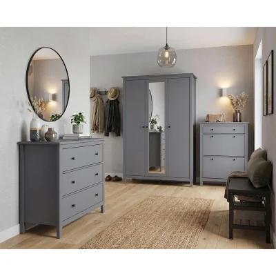 Прихожая Сага, серый. Комплект №2_2