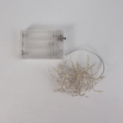 Светодиодная гирлянда AKS тип 6 ( Капли 60LED, 1.1м, 3АА )_9