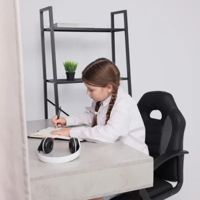 Кресло поворотное WEB, ECO, черный+серый_2