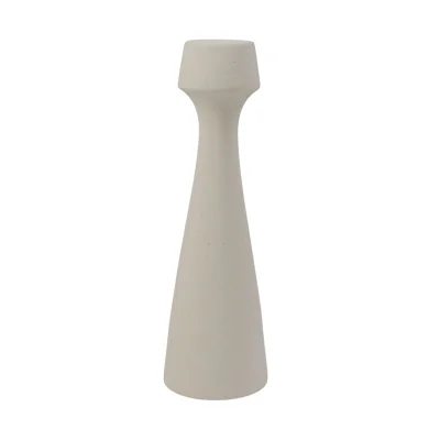 Статуэтка-подсвечник SANC 2, светло-бежевый, 7.5*24см фотография