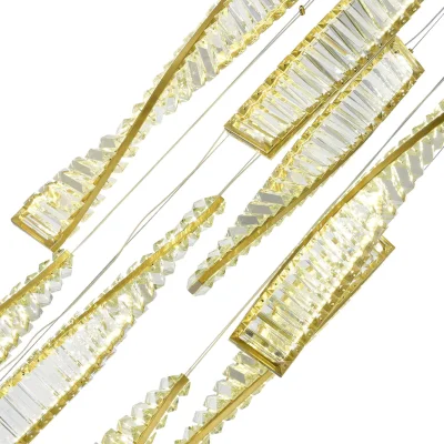 Светильник подвесной ST-Luce Латунь/Прозрачный LED 1*99W 4000K ELICA_4