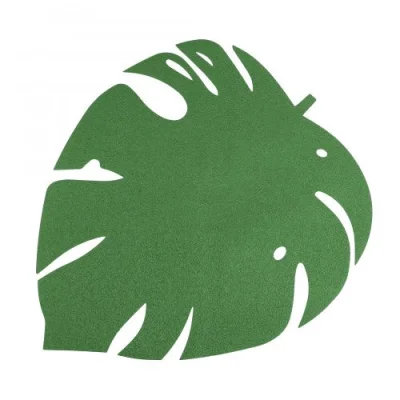 Подставка сервировочная CORY, овальная, 38*31см, зеленый фотография