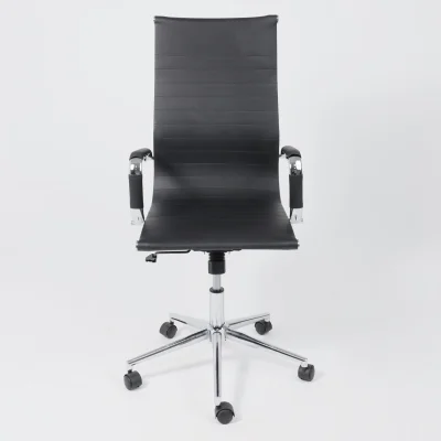 Кресло поворотное EVELIN, экокожа, черный_2