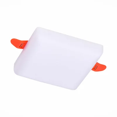 Св-к встр. Белый LED 1*8W 3000K 690Lm Ra80 120° IP20 L90xW90xH20 85-265V Встраиваемые светильники_4