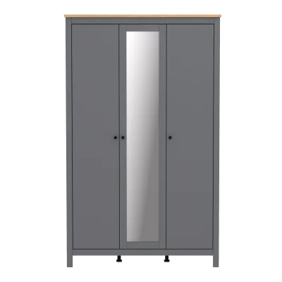 Спальня Сага, ясень + серый. Комплект №5_15