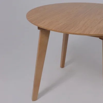 Стол КРИТ 1100(1450)*1100, Светлый бук без тонировки/светлый бук_17