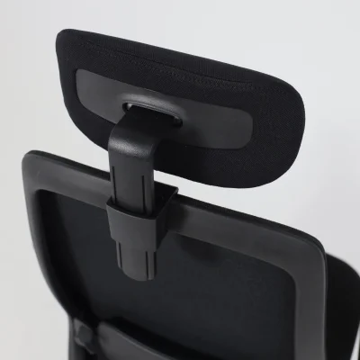 Кресло поворотное FENIX, черная сетка + ткань/черный полиамид_12