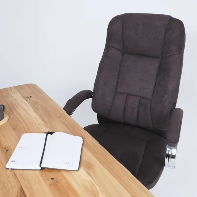 Кресло поворотное KING A, ткань/темно-коричневый_12