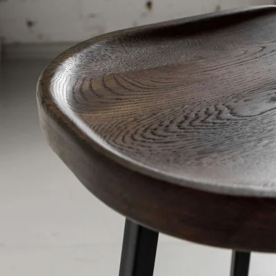 Стул полубарный PopART-65 мореный/черный_5