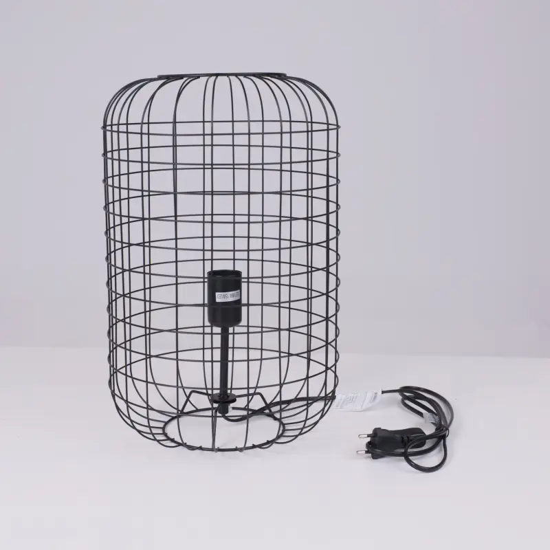 Светильник CAGE, настольный, E27, чёрный_preview_8