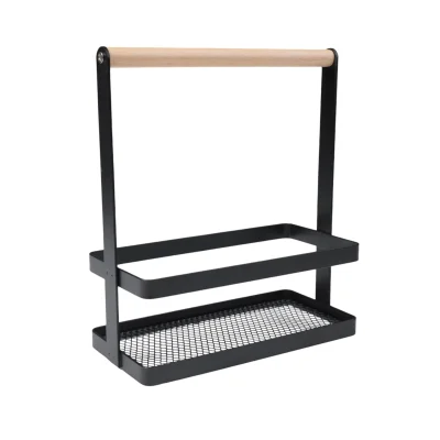 Подставка для кухонных принадлежностей COLTON, черный, 21.5*10*24см фотография