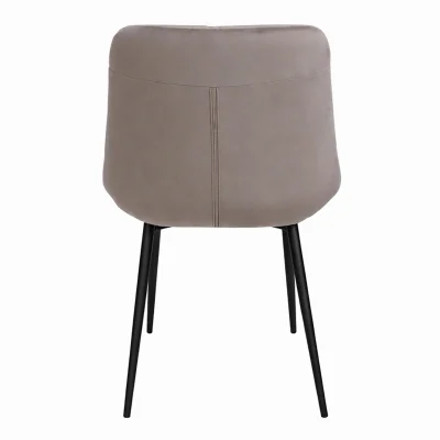 Стул AV 435, светло-коричневый бархат H-61/черный_4