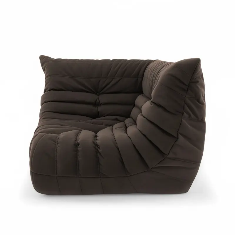 Бескаркасное кресло-угол Француз BeanBag 108*45 / микровелюр, Шоколад_preview_2