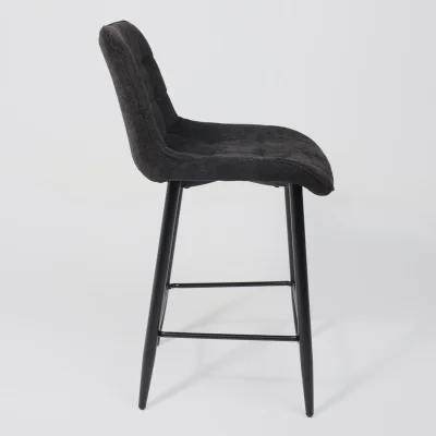 Стул BARON, барный, черный микровелюр CD2302-29/черный_8