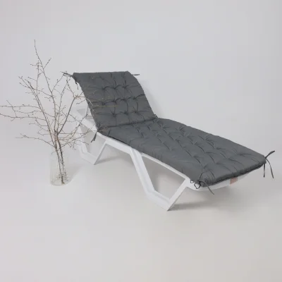 Подушка мебельная ШЕЗЛОНГ ЧЕРИОТ, 190*60см, серый_6