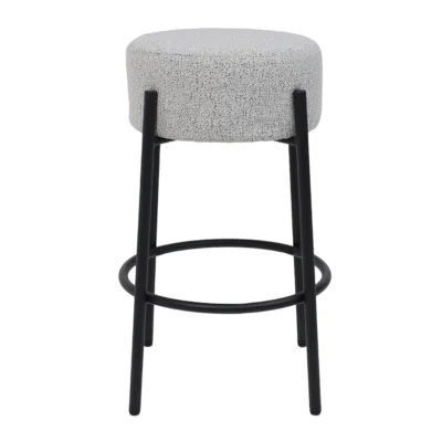 Стул барный BOB, серый лен AJ3013-1/черный_2