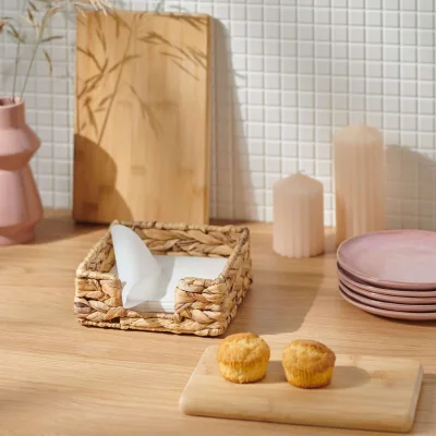 Органайзер для хранения BLAKE, бежевый, 23*23*7см_8