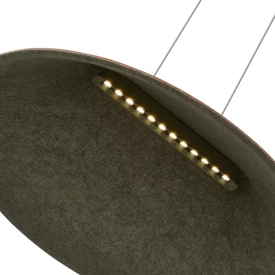 Светильник подвесной ST-Luce Оранжевый,Серый/Оранжевый,Серый LED 1*12W SENTITO_6