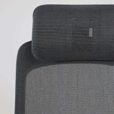 Кресло поворотное SPIRIT, темно-серая сетка+ серая ткань/серый полиамид_8