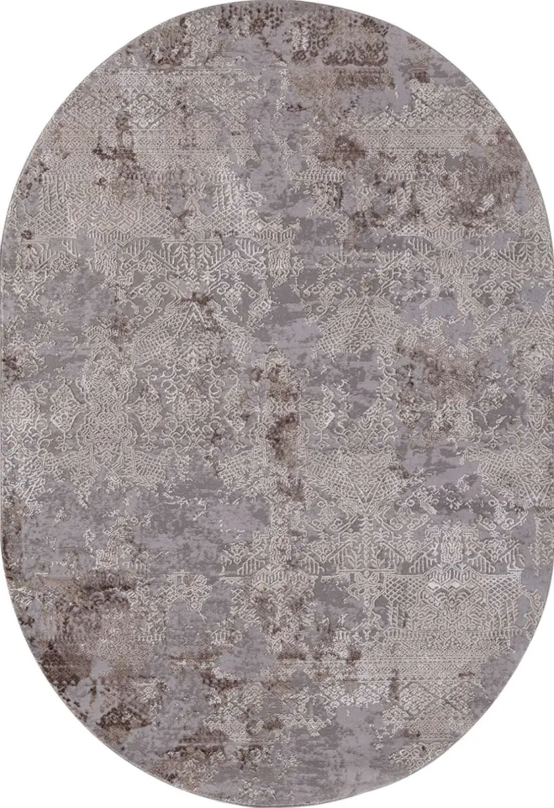 Ковер ARMINA 03851C - GREY / BROWN - Овал 1.6 на 2.3_preview_2