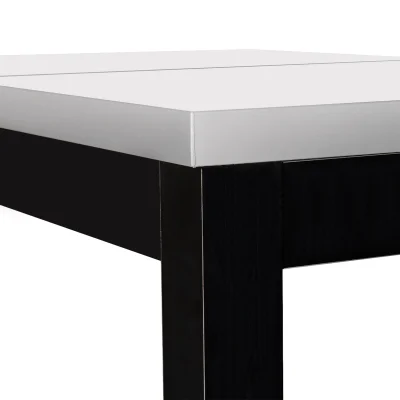 Стол раздвижной BLACK, 1100(1490)*670*770, (белый мат)_6