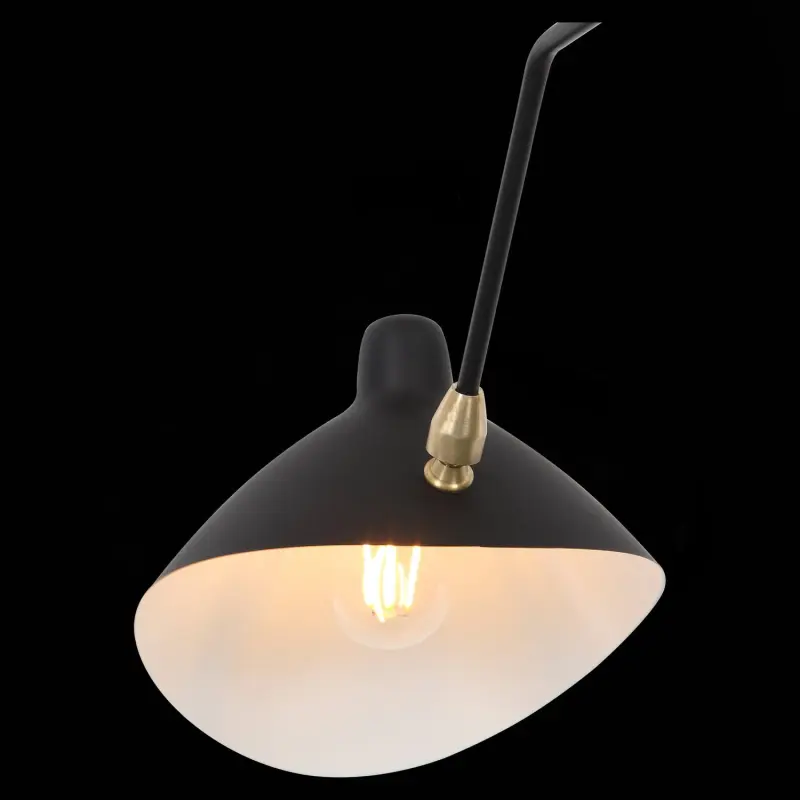 Люстра потолочная ST-Luce Черный/Черный, Белый E27 3*60W SPRUZZO_preview_10