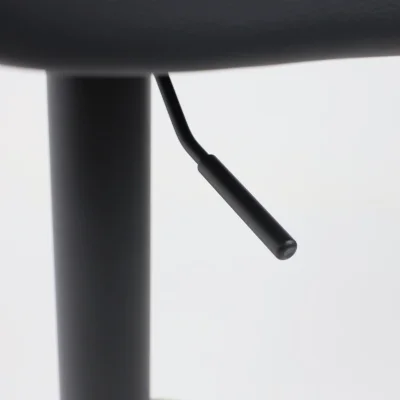 Стул барный LOGOS, экокожа, черный/черный_3