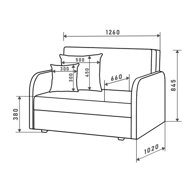 Диван-кровать АНРИ Norton Sky, синий_7