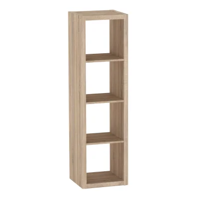Стеллаж ФОРА 4Л 146х41х38см, дуб беленый фотография
