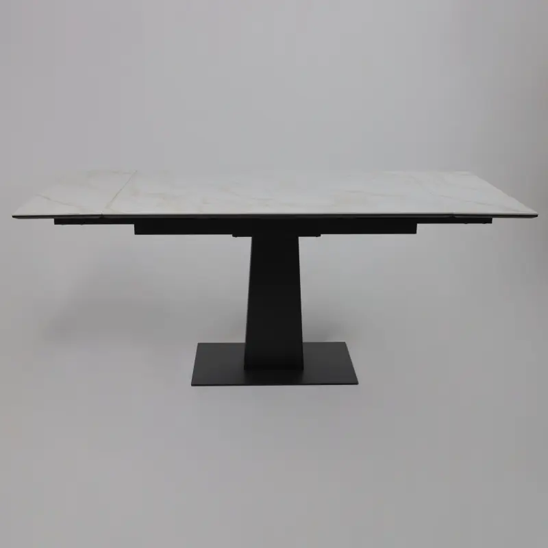 Стол AV 2119, МДФ+керамика, раздвижной 1200 (1800)*800 белый, глянцевый CARLA LARKIN /черный_preview_20