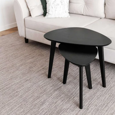 Стол журнальный DROOP-45, дуб черный/черный_3