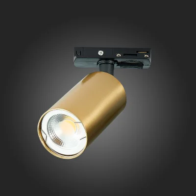Св-к трек. Золотистый GU10 1*50W  IP20 L100xW54xH142 220V Без ламп BASE_8