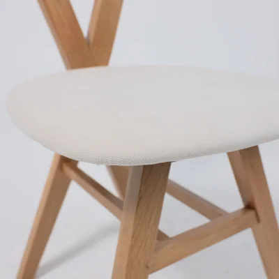 Стул ТВИСТ, кремовый велюр Maxx 100/светлый дуб_9