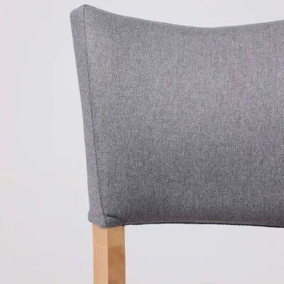 Стул КАМПАРИ, серая рогожка Шерлок 980/дуб светлый_9