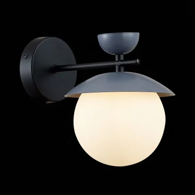 Светильник настенный Черный, Серый/Белый G9 1*5W GENOVA фотография