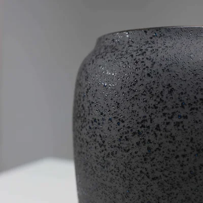 Ваза керамическая MERCY, серый, 15*15*26см_3