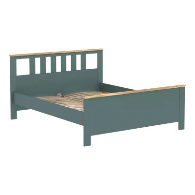 Спальня Сага, ясень + темно-бирюзовый. Комплект №5_2