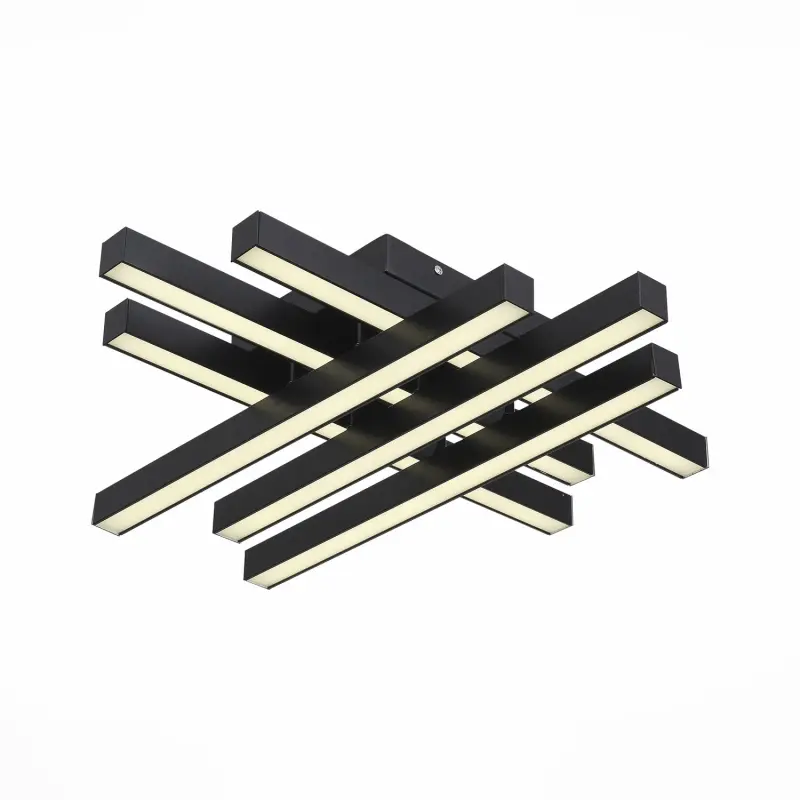 Люстра потолочная ST-Luce Черный/Белый,Черный LED 1*36W 3000K/4000K/6000K SAMENTO_preview_3